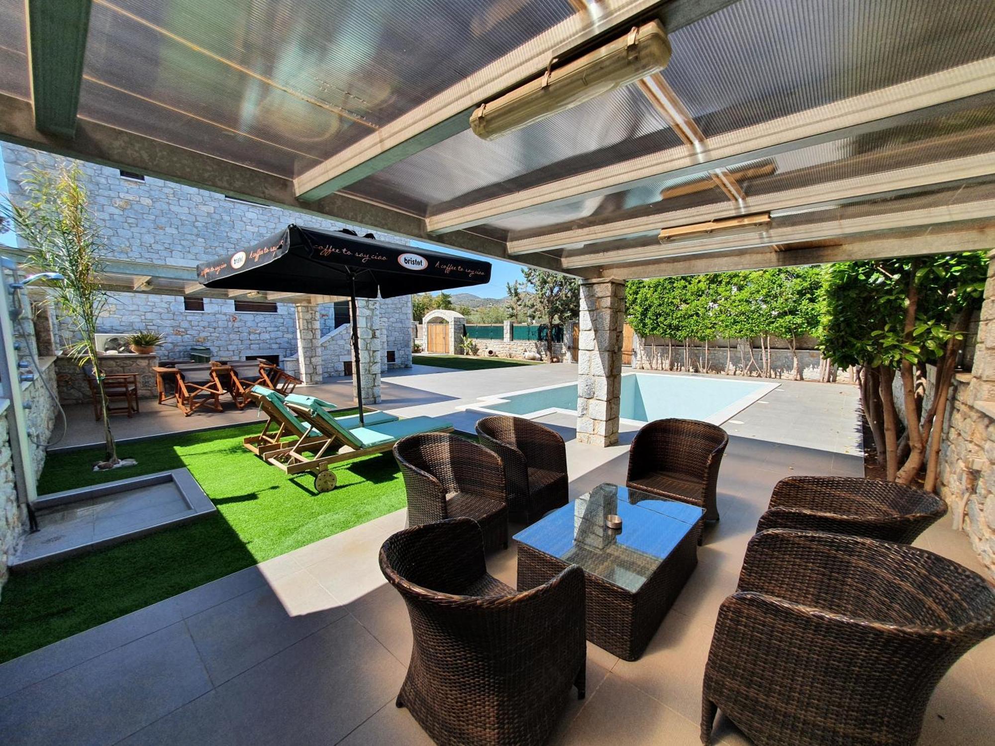 Ambelakia Villa Lina Salamina מראה חיצוני תמונה